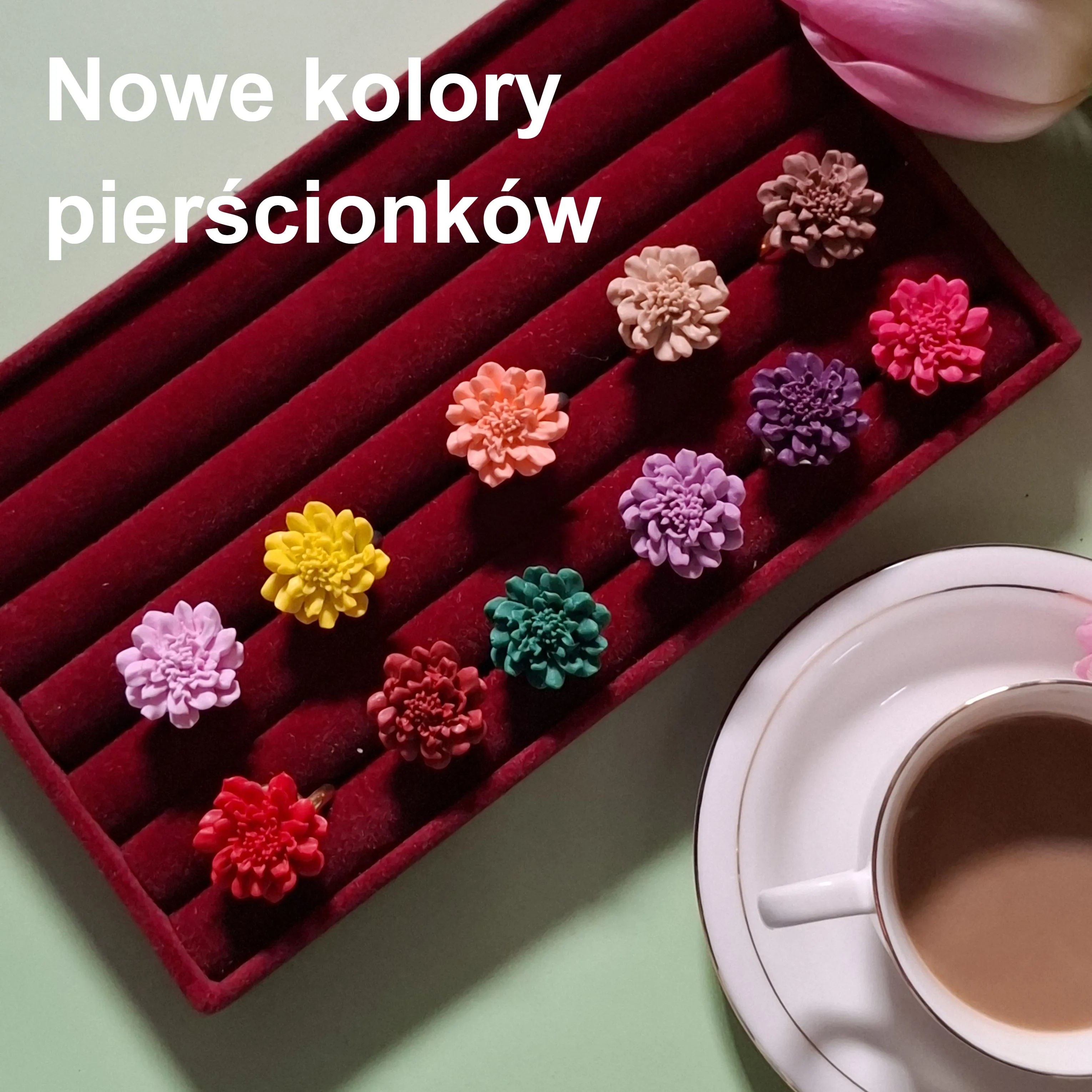 Nowe kolory pierścionków